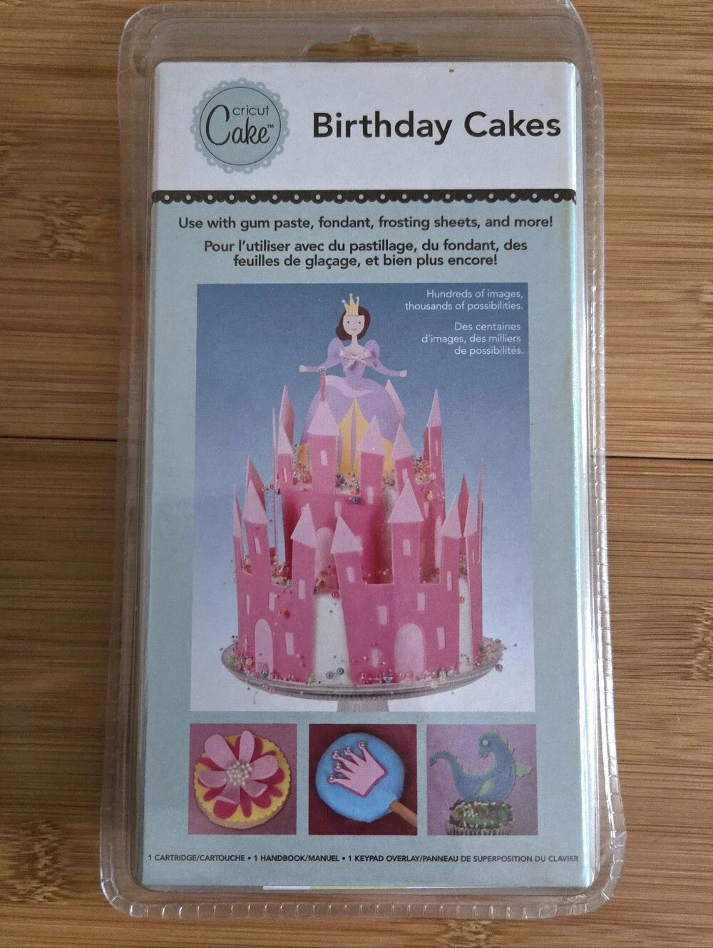 Cricut Birthday Cakes Cartridge - Pink, Blue, Yellow